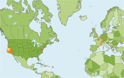 Carte des connexions Carte des connexions